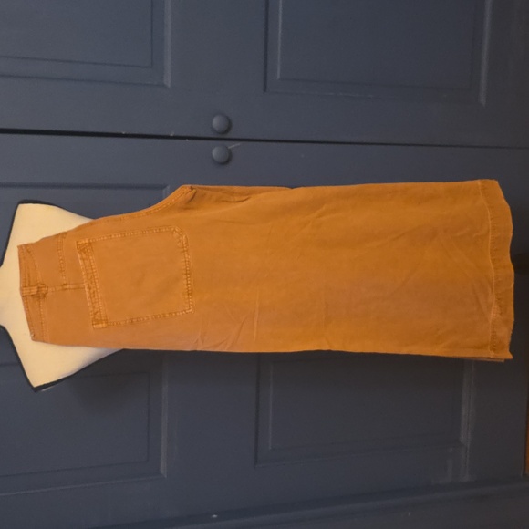 Free People Pinkish Tan Mauve Oversize Wide-Leg Pants Sz 4 - Picture 5 of 5